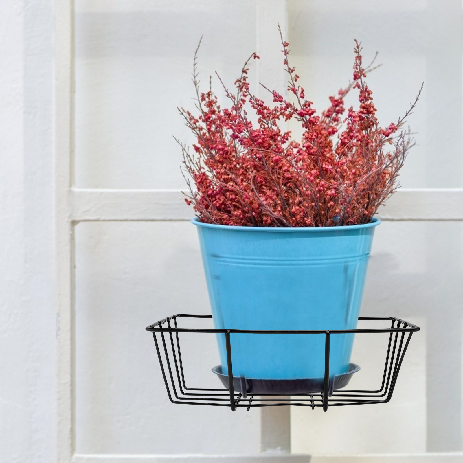 Bonsai Vertical Garden - 1Pcs Rustproof Iron Flowerpot Holder Hanging