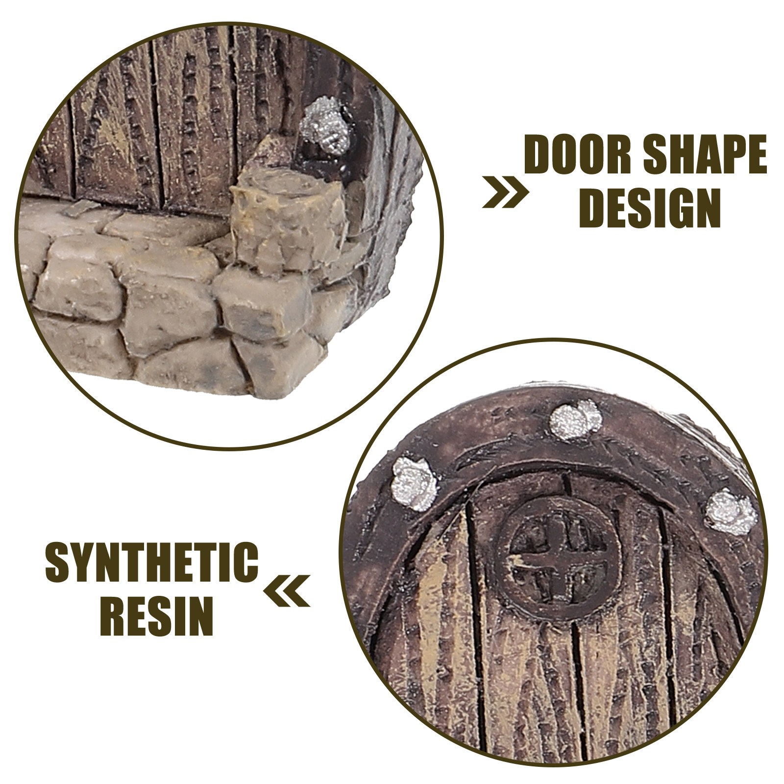 3Pcs Fairy Garden Door Miniatu - Bonsai Garden Set Up recension och pris