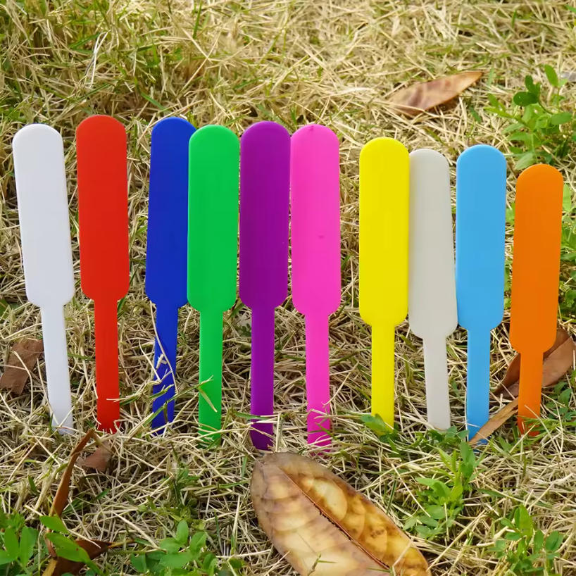 100PCS Garden Plant Tags Plast - Bonsai Garden Tools recension och pris