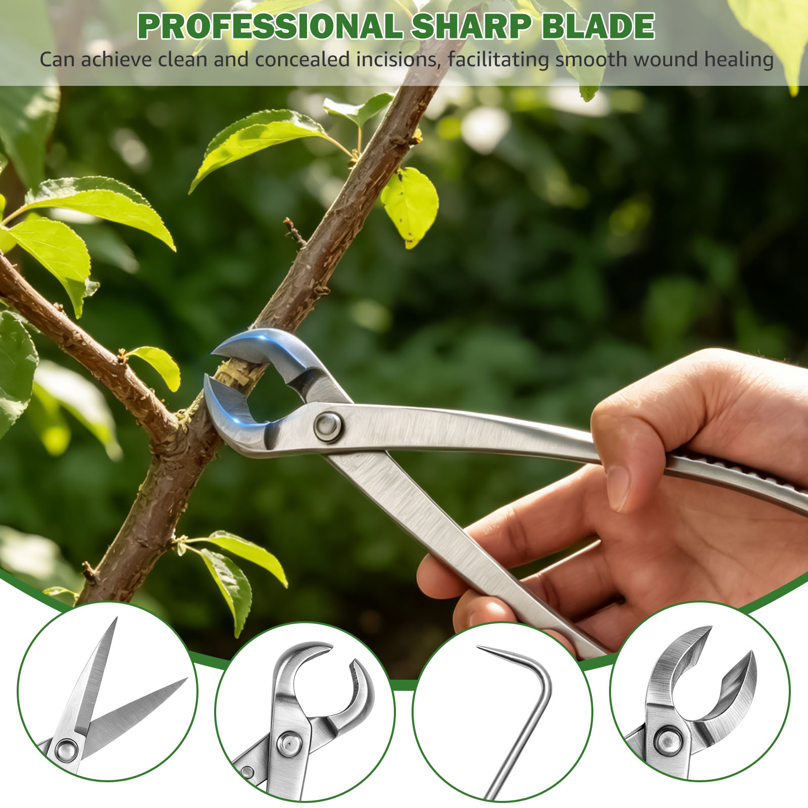 3/4Pcs Stainless Steel Garden  - Bonsai Garden Tools recension och pris