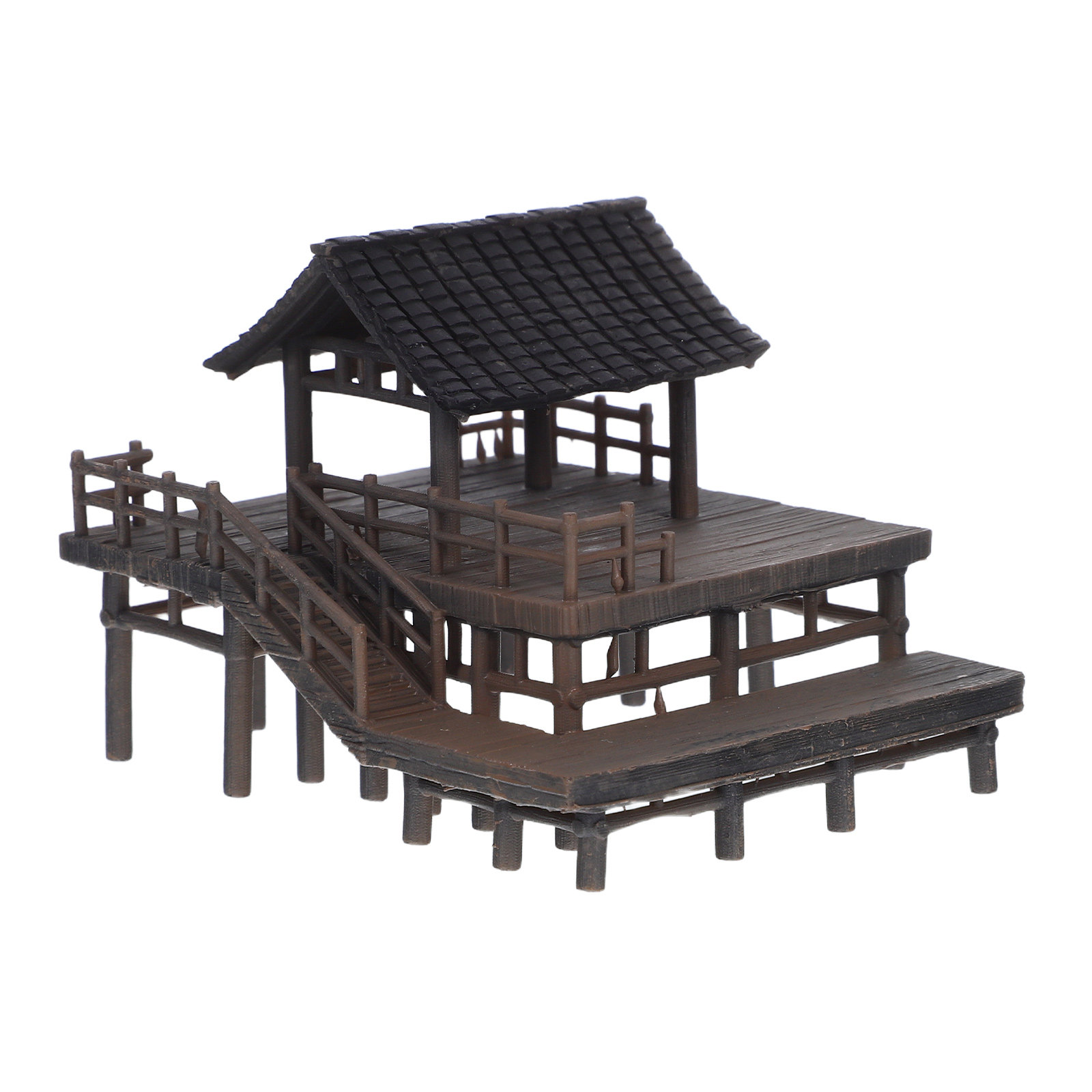 Intricate Mini Pavilion Statue - Bonsai Garden Set Up recension och pris