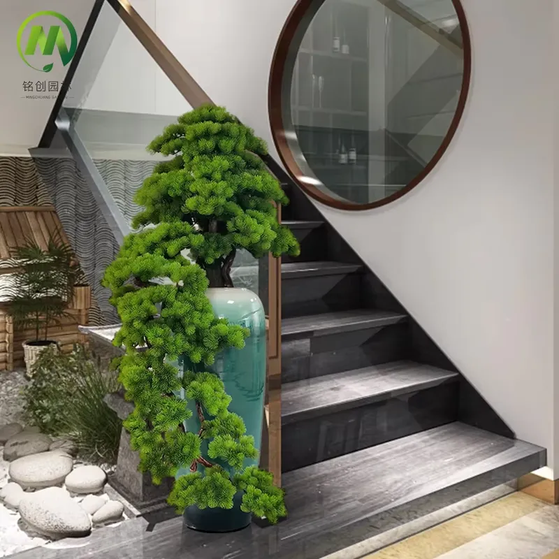 Decorative Evergreen Welcome P - Bonsai Tree Miniature Zen Garden recension och pris