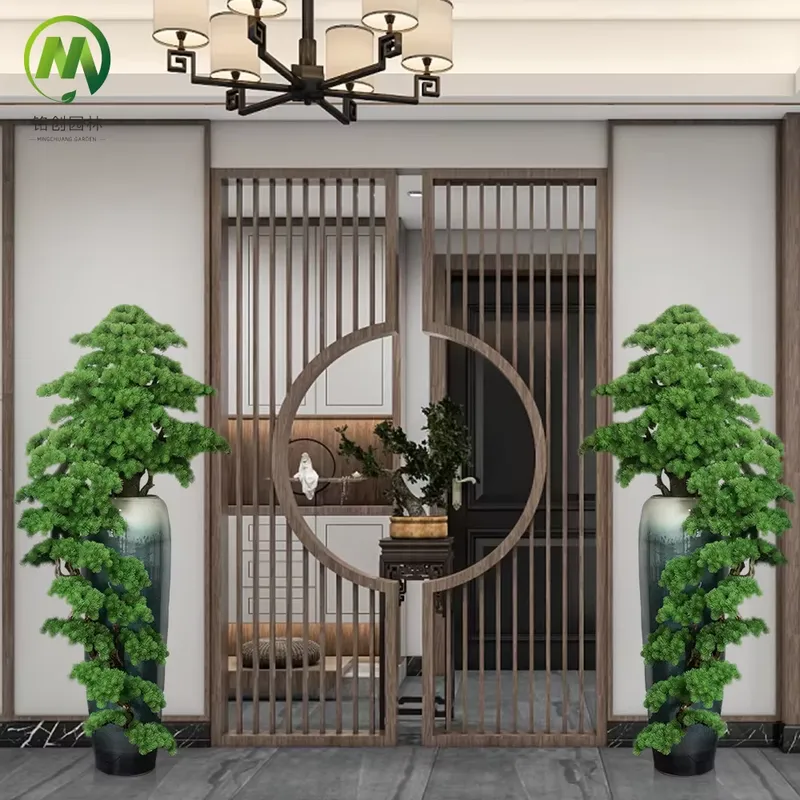 Decorative Evergreen Welcome P - Bonsai Tree Miniature Zen Garden recension och pris