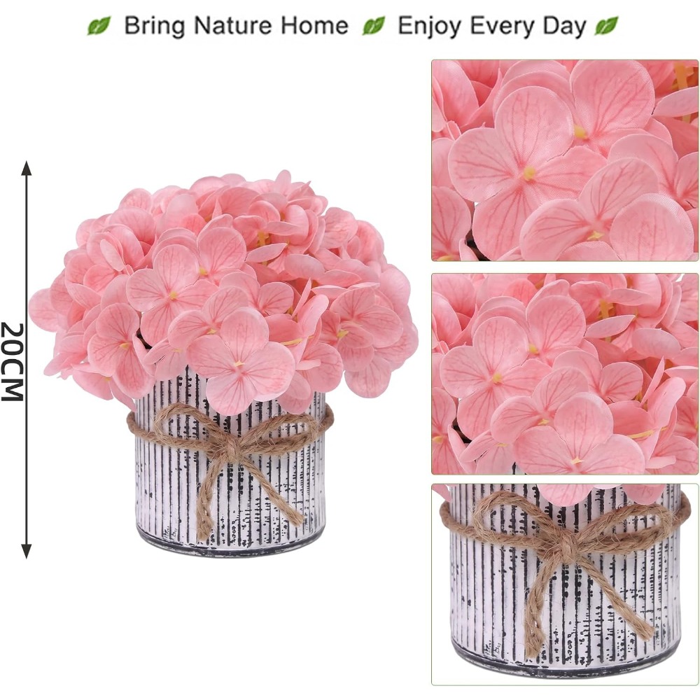 1PC Hydrangea Artificial Flowe - Bonsai Garden Centre recension och pris