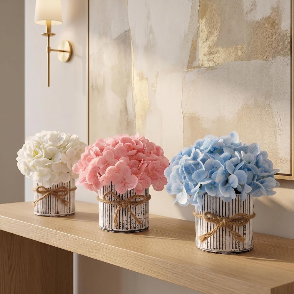 1PC Hydrangea Artificial Flowe - Bonsai Garden Centre recension och pris