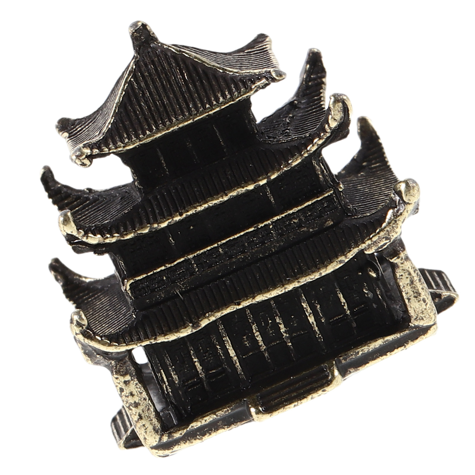 Mini Brass Pagoda Ancient Pavi - Mini Bonsai Zen Garden recension och pris