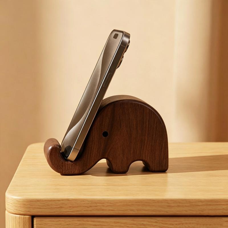 Simple Solid Wood Black Walnut - Display Stand Wood recension och pris