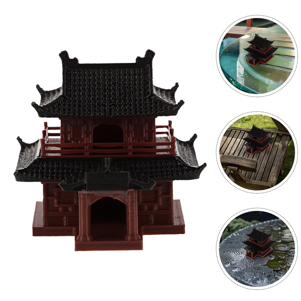 Mini Pagodas Ancient Pavilion  - Mini Bonsai Zen Garden recension och pris