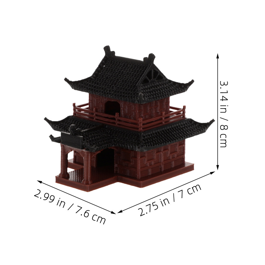 Mini Pagodas Ancient Pavilion  - Mini Bonsai Zen Garden recension och pris