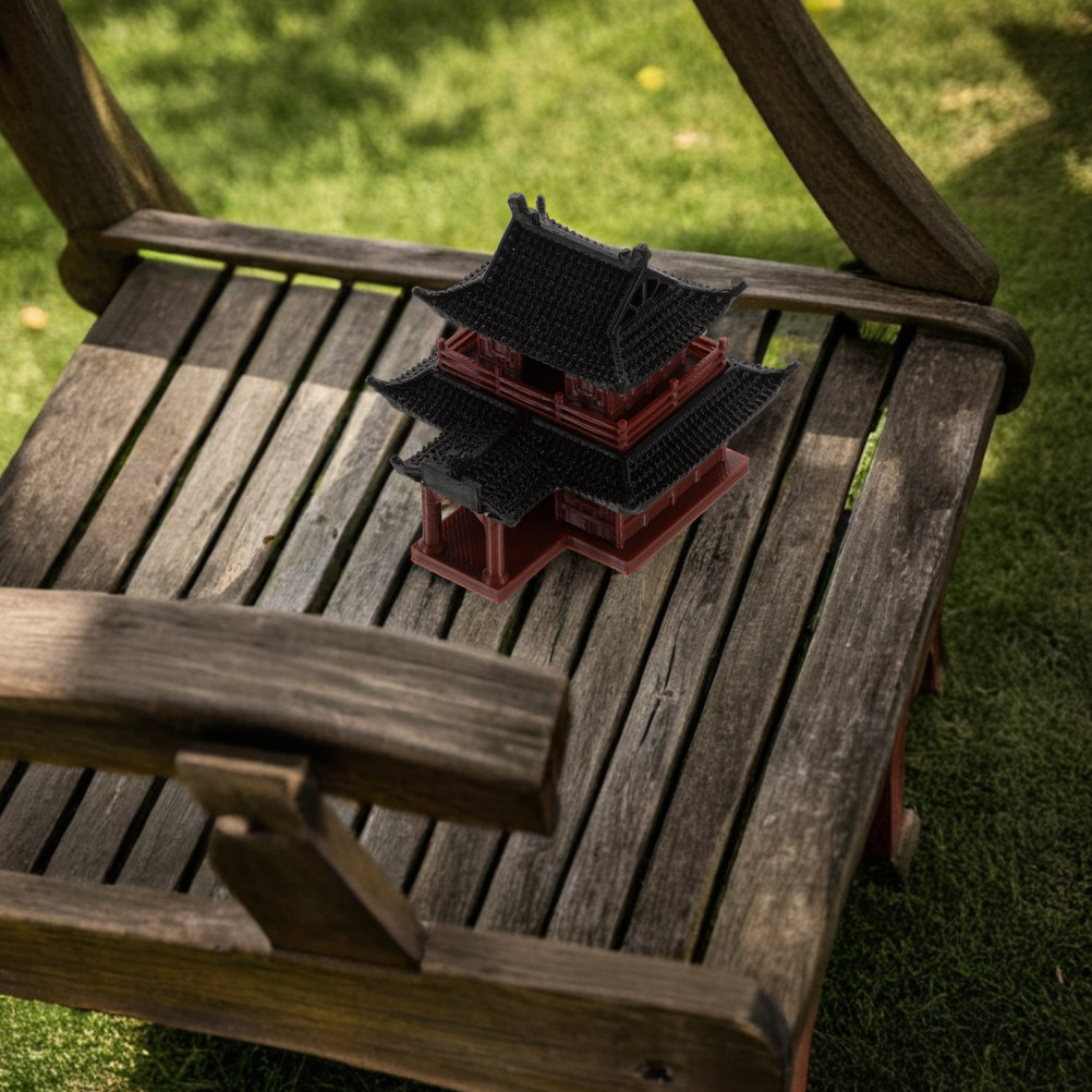 Mini Pagodas Ancient Pavilion  - Mini Bonsai Zen Garden recension och pris