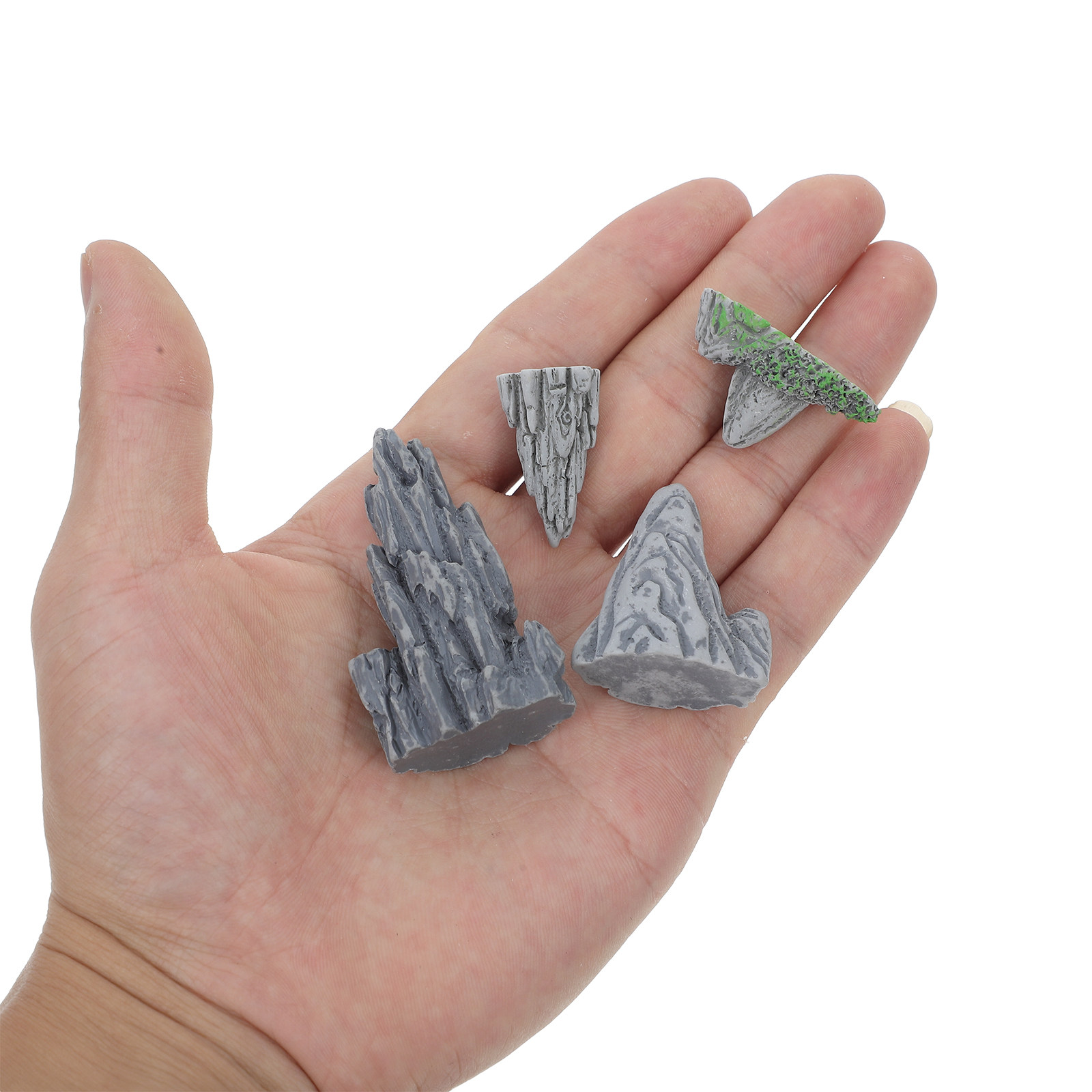 9Pcs Mini Resin Ancient Chines - Mini Bonsai Zen Garden recension och pris