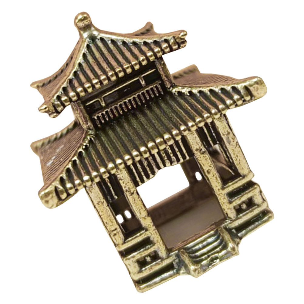 Brass Pavilion Ornament Vintag - Bonsai Garden Set Up recension och pris