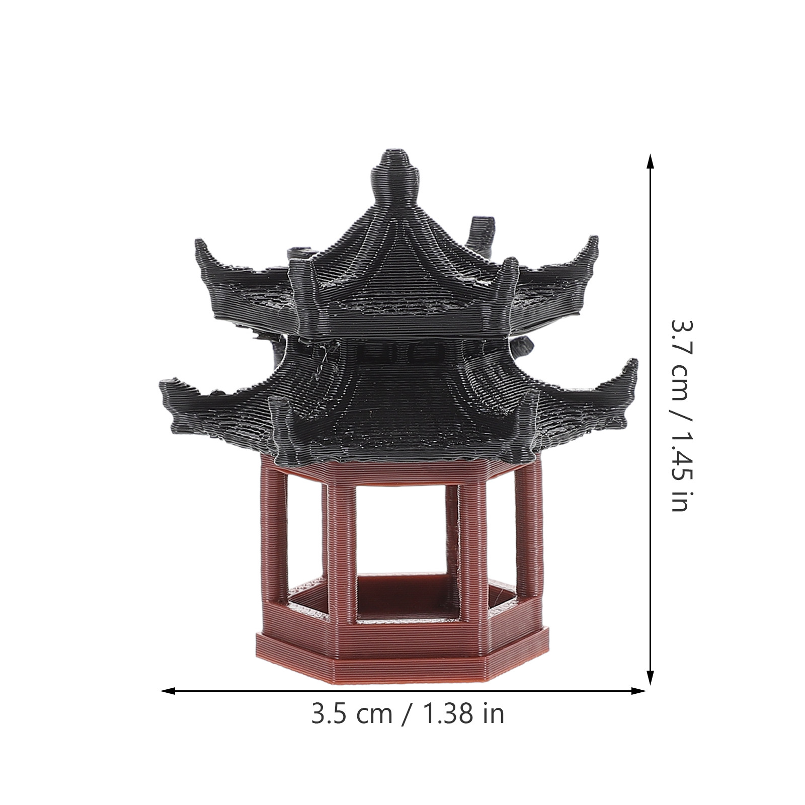 Exquisite Mini Hexagon Pavilio - Bonsai Garden Set Up recension och pris
