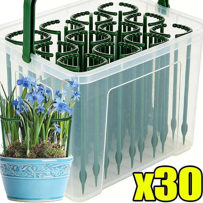 30-1PCS Plastic Plant Support  - Bonsai Garden Tools recension och pris