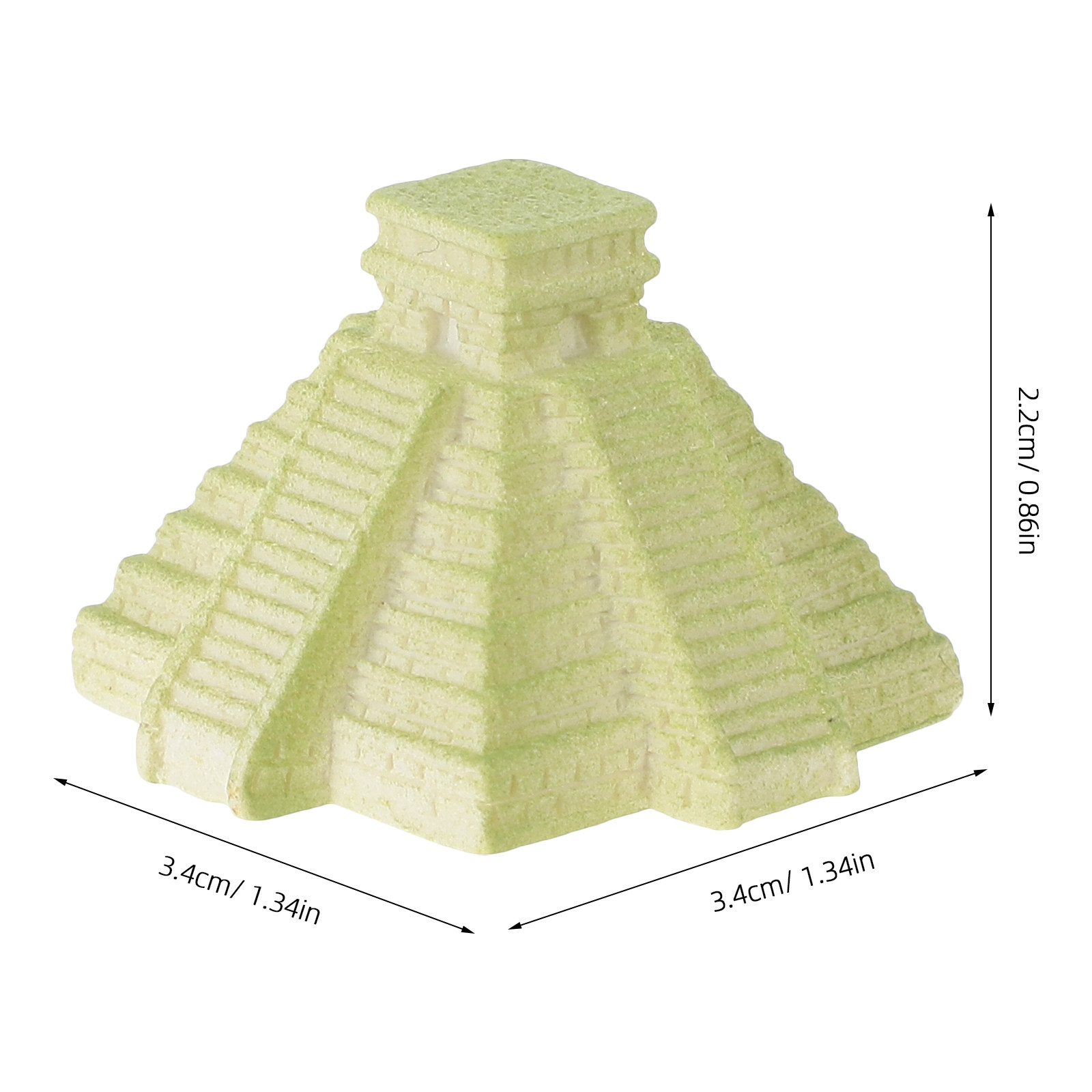 10Pcs Miniature Resin Pyramid  - Bonsai Garden Set Up recension och pris