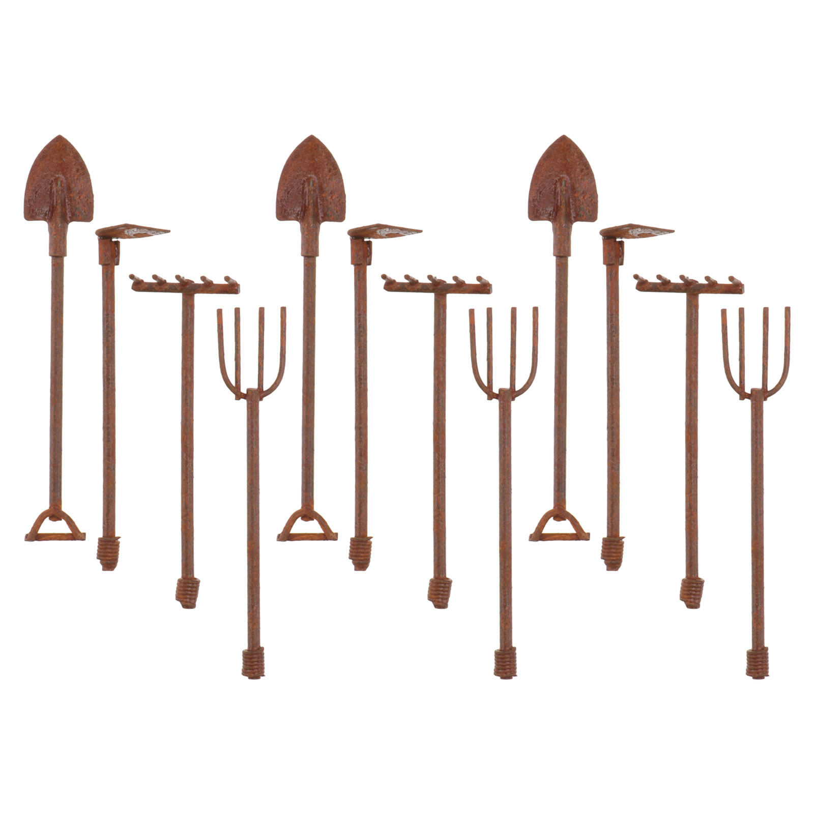12Pcs Finish Miniature Garden  - Bonsai Garden Set Up recension och pris